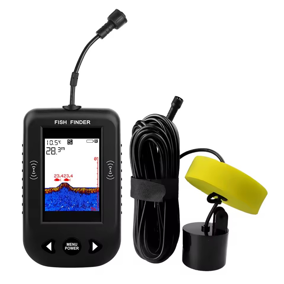 Fish Finder Cable - นาฬิกาปลุก 100M แบบพกพา SONAR Fish Finders