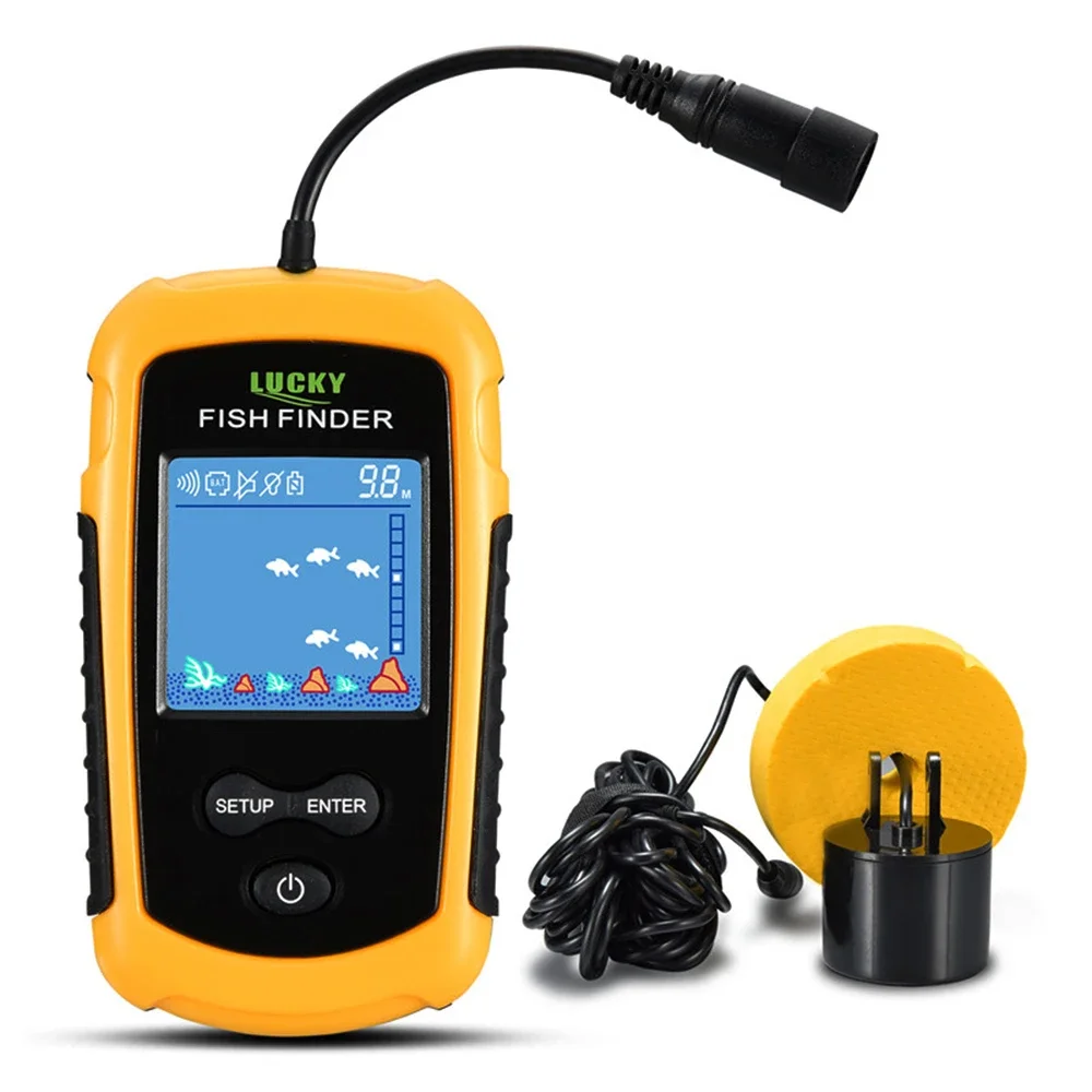Fish Finder Cable - Lucky หน้าจอสี LCD แบบพกพา Fish Finder