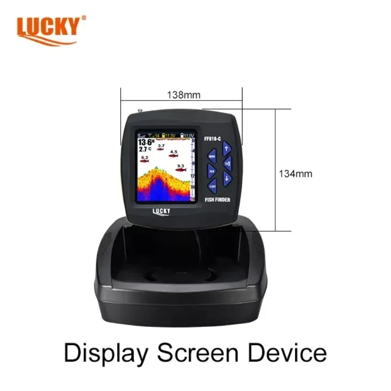 Fish Finder - เครื่องหาปลา LUCKY FF918C-WL รุ่นใหม่ พร้อมจอแสดงผลสี LUCKY