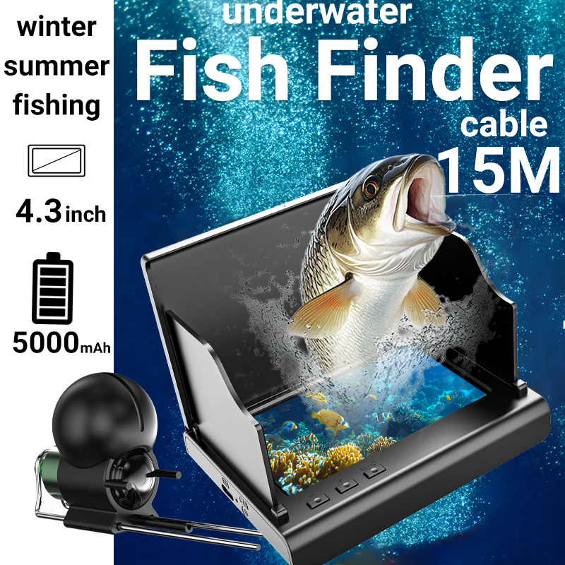 Fish Finder Cable - กล้องตกปลาใต้น้ำขนาด 4.3 นิ้ว ความละเอียด 1080P HD