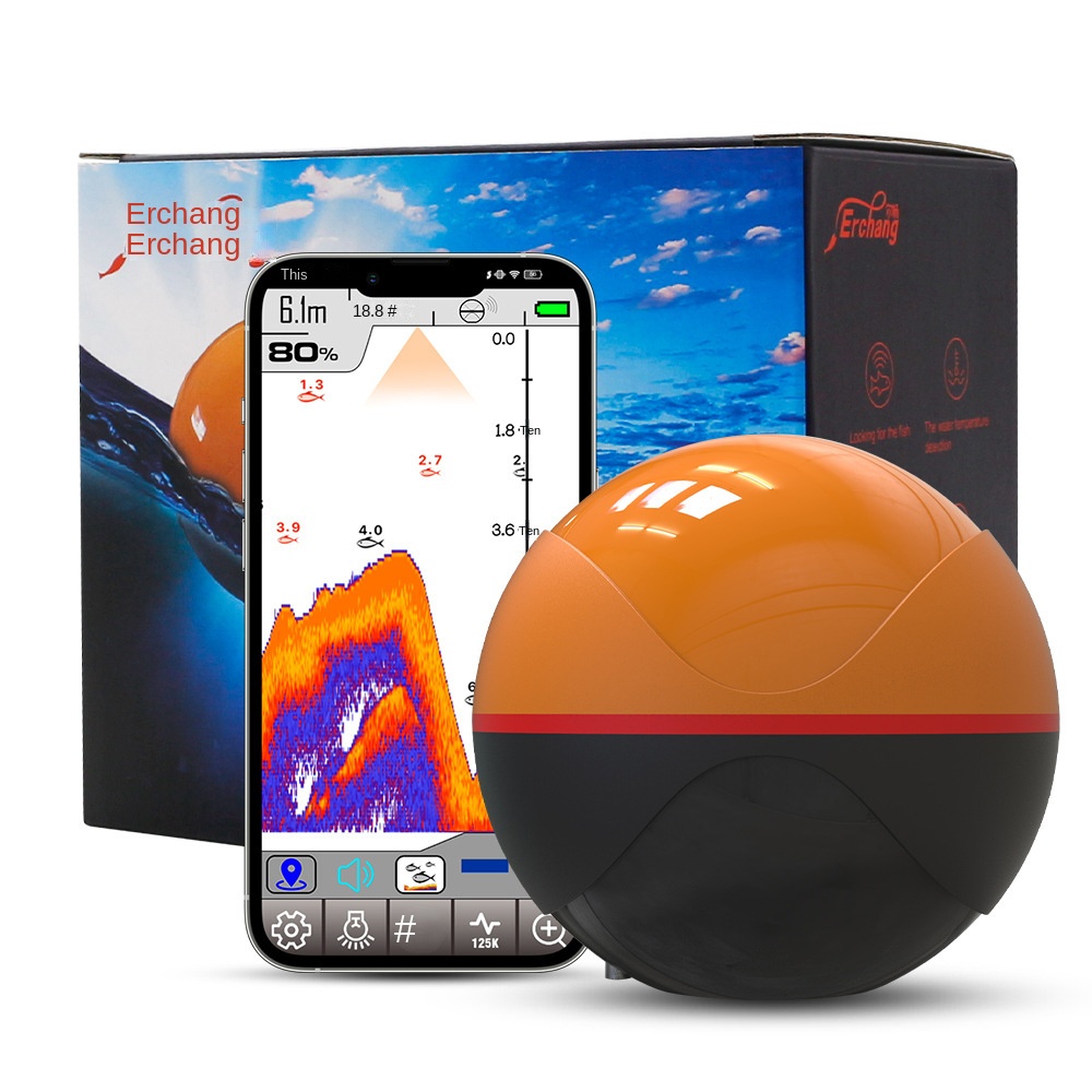 เครื่องหาปลาอัจฉริยะแบบสองความ - Fish Finder บทวิจารณ์และราคา