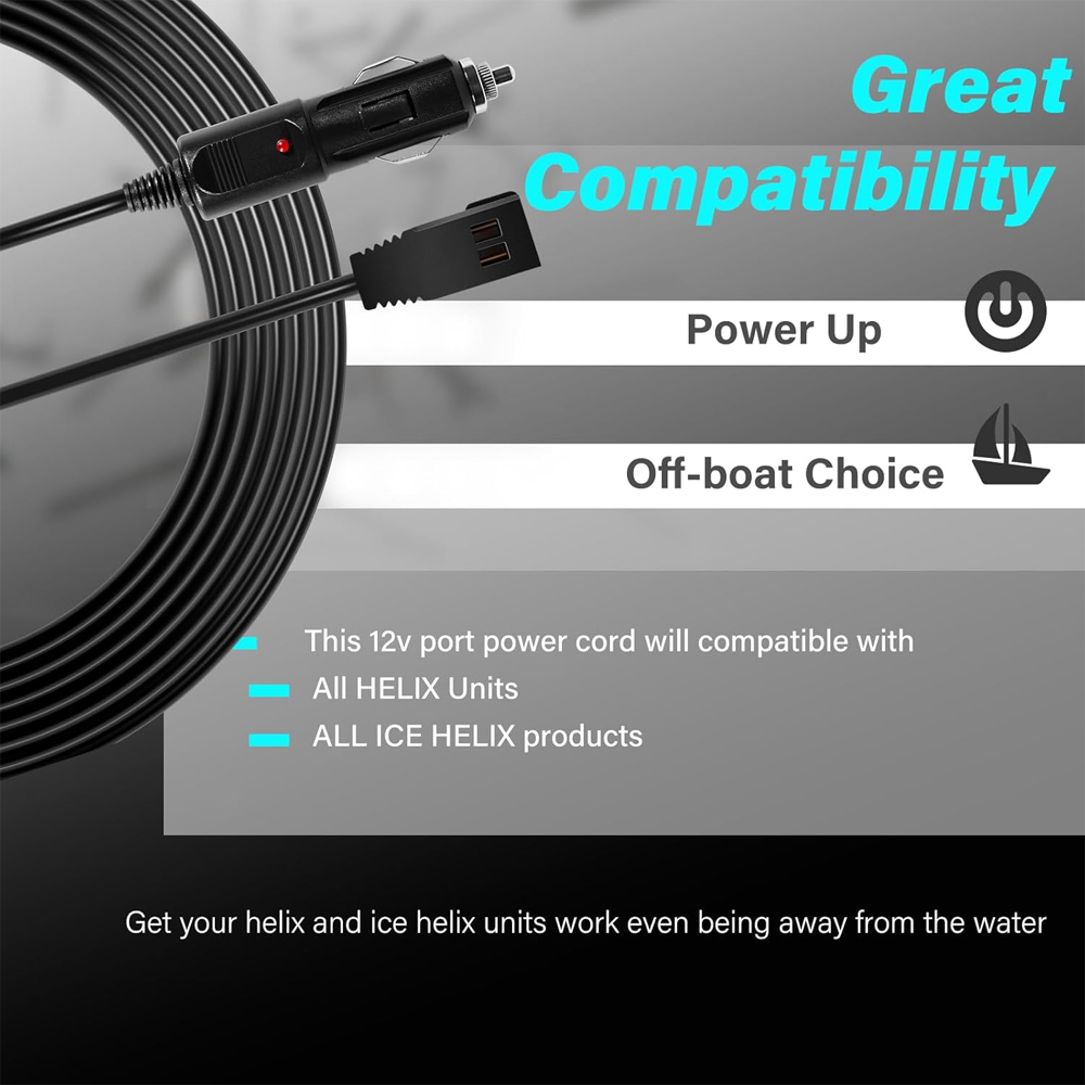 สายไฟ 12V DC รุ่น 720105-1 สำห - Fish Finder Charger บทวิจารณ์และราคา