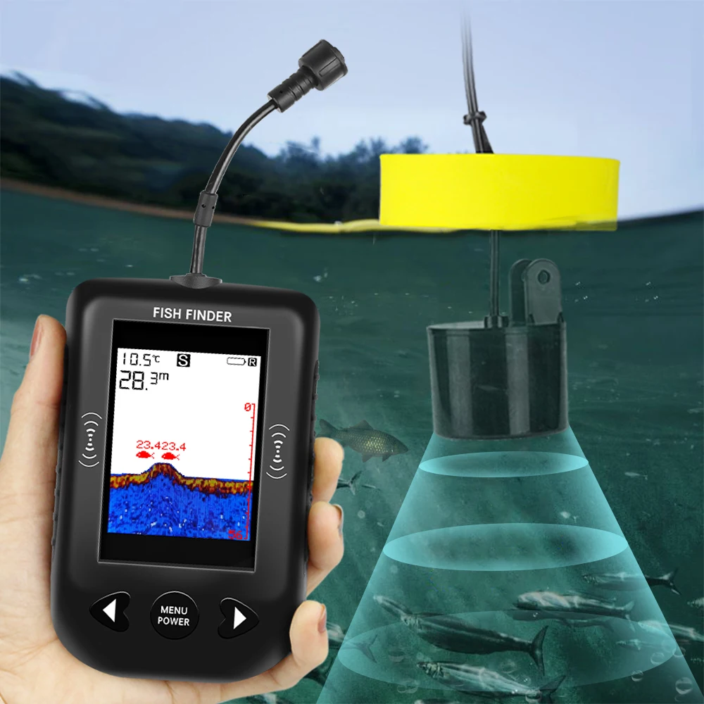 นาฬิกาปลุก 100M แบบพกพา SONAR  - Fish Finder Cable บทวิจารณ์และราคา