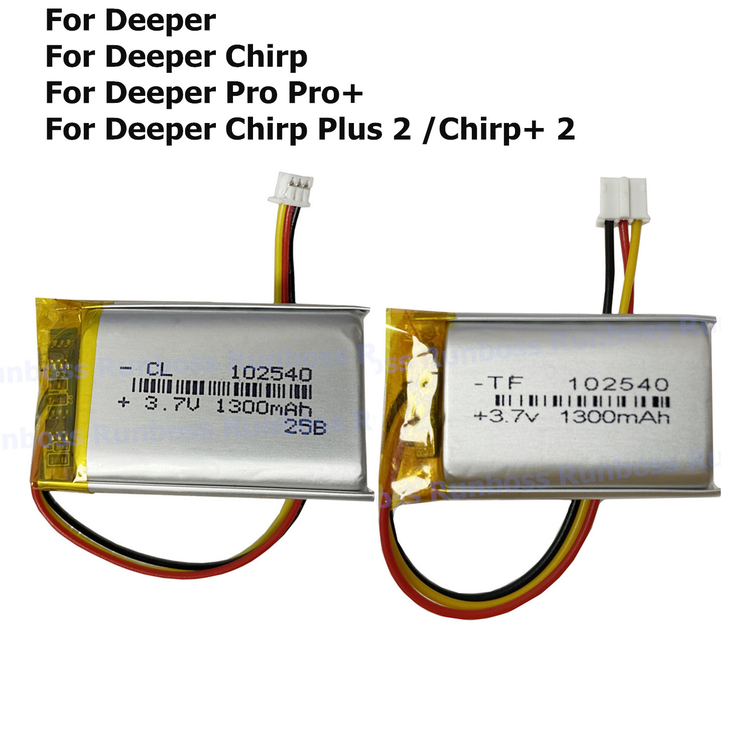 ใหม่ 3.7V 1300mAh แบตเตอรี่สำห - Fish Finder Gps บทวิจารณ์และราคา