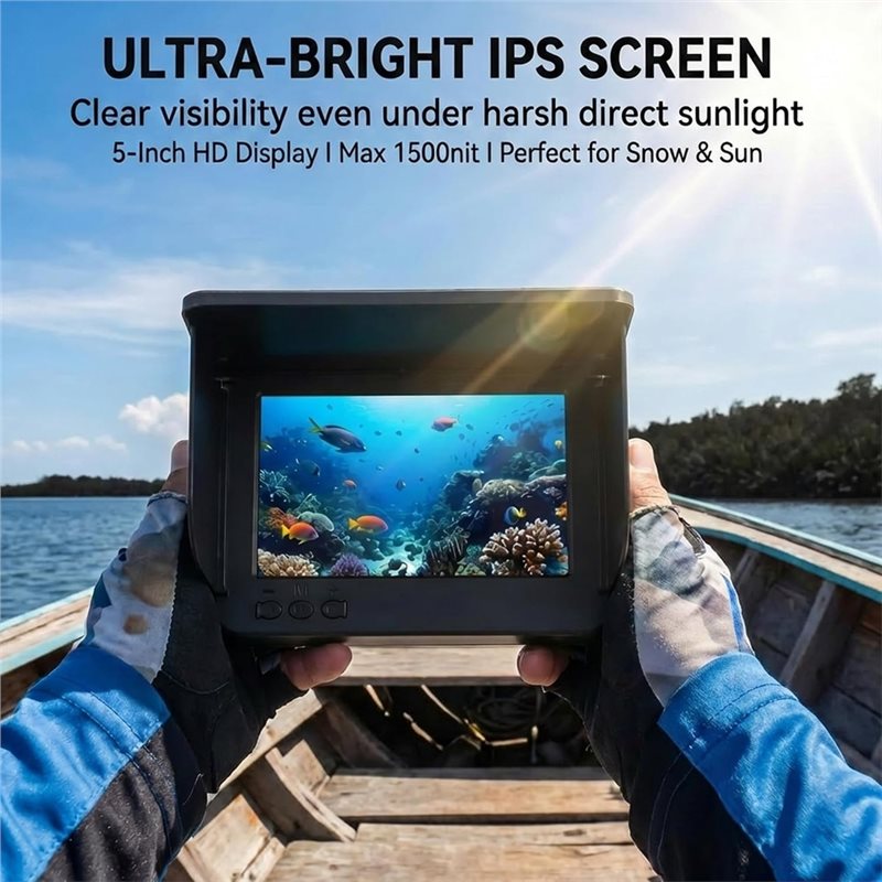 A64T-กล้องค้นหาปลาใต้น้ำ: 220  - Fish Finder Portable บทวิจารณ์และราคา