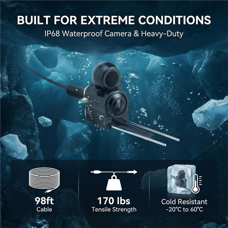 A64T-กล้องค้นหาปลาใต้น้ำ: 220  - Fish Finder Portable บทวิจารณ์และราคา