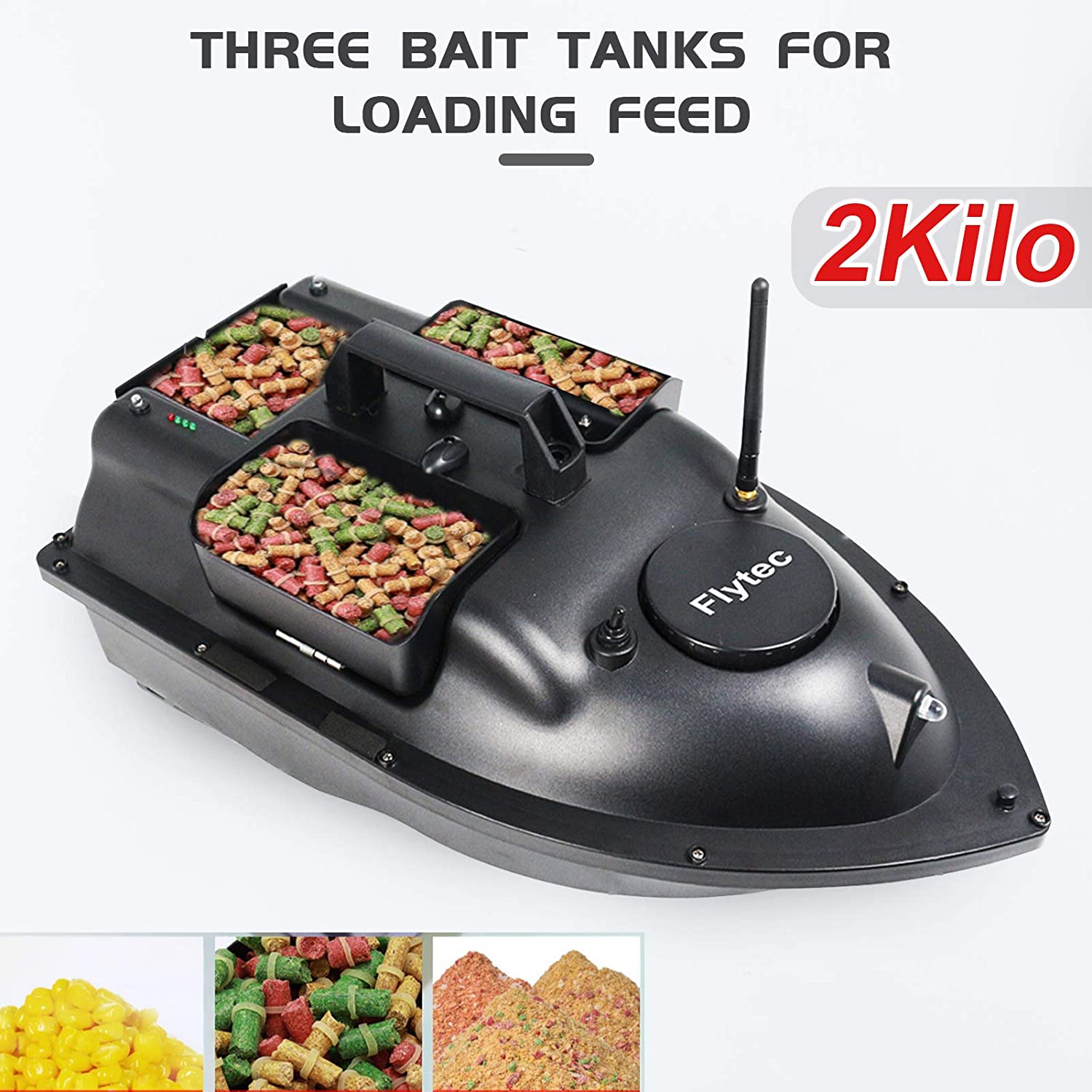 เรือบังคับวิทยุไร้สาย 500 เมตร - Fish Finder Gps บทวิจารณ์และราคา
